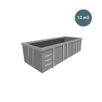 Puincontainer 12m3